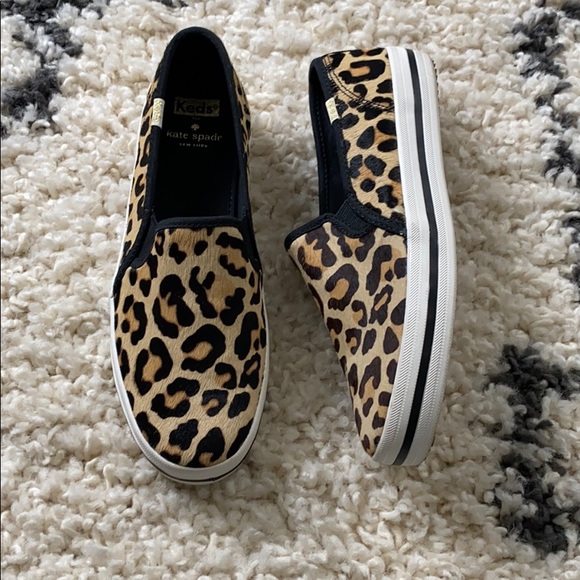 keds kate spade leopard